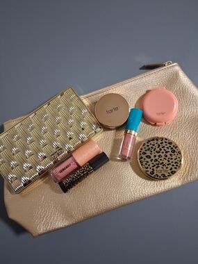Gold Tarte Bag Bundle